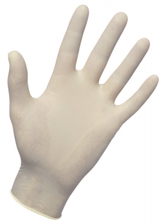 Latex Dyna Grip Gloves, Large