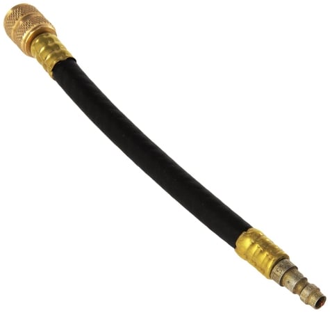 S & G Tool Aid TA53908 Large Schrader Valve Test Adapter with Quick Couplers