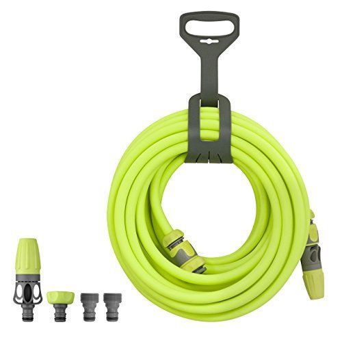 50 ft. Flexzilla Garden Hose Kit with Quick Connect Attachements -  Light House Beauty, LI952069