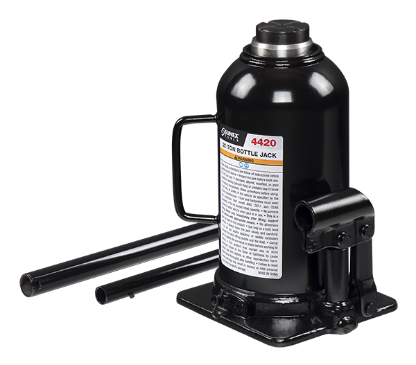 20 Ton Bottle Jack - Red 9.84 x 6.49 x 6.10 in