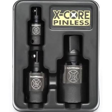 KD84960 X-Core Pinless Impact Universal Joint - 3 Pieces
