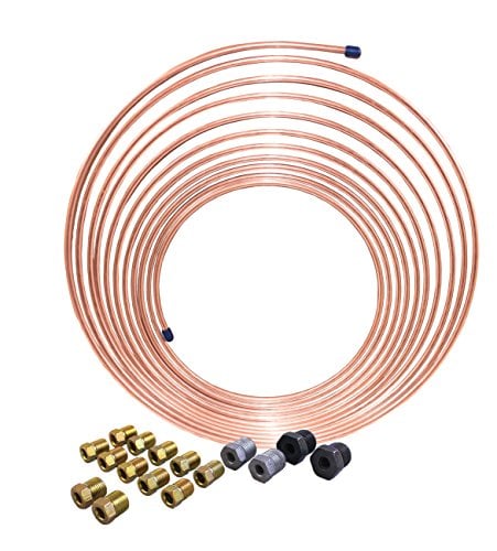0.19 x 25 ft. Nickel Copper Brake Line Coil