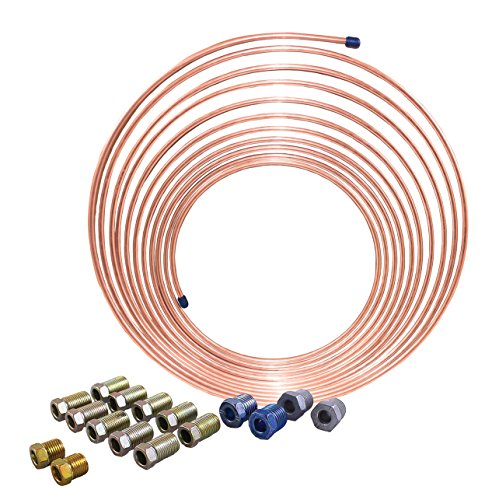 Picture of AGS Solutions AKCNC-425K 0.25 x 25 ft. Nickel Copper Brake Line Coil