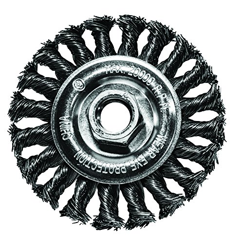 4 in. Cable Twist Brush with 0.63-11 Arbor