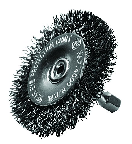 2 in. Fine Radial Hex Shank Brush