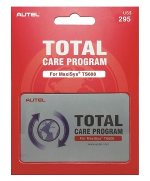 Picture of Autel AUTS608-1YRUPDATE TS608 1 Year Software Update Total Care Program Card