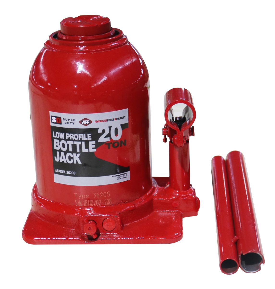 Picture of AFF American Forge IN3620 20 Ton Super Duty Welded Bottle Jack