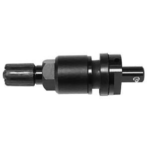 AUCV-001 Metal Press-in Valve, Black