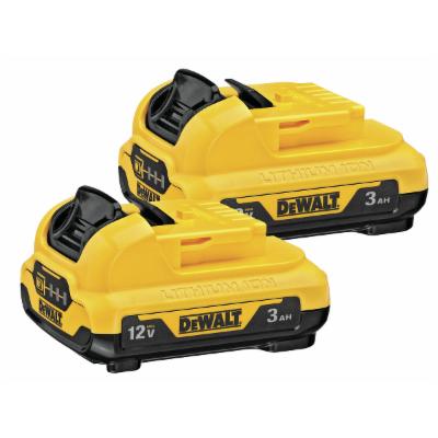 Picture of Dewalt & Decker DWDCB124-2 12V Lithium Ion 3.0Ah Battery&#44; Pack of 2