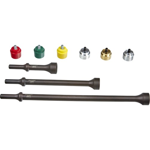 Modular Air Hammer Bit Set - 9 Pieces - Durable Construction