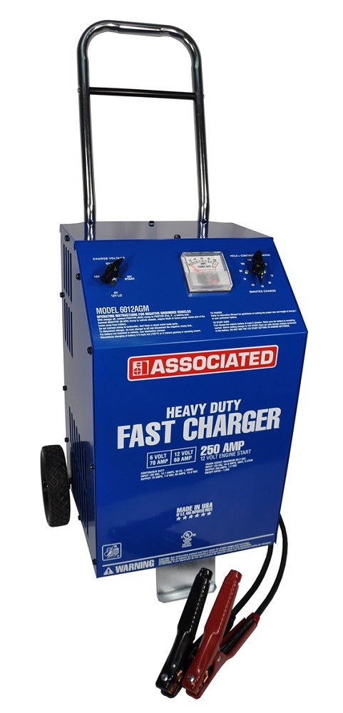Picture of Associated Equipment AS6012AGM 12V, 60A Continuous Heavy Duty Fleet Battery