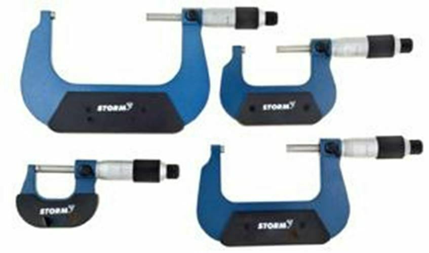 Picture of Central Tools CE3M214 Metric Micrometer Set - 4 Piece
