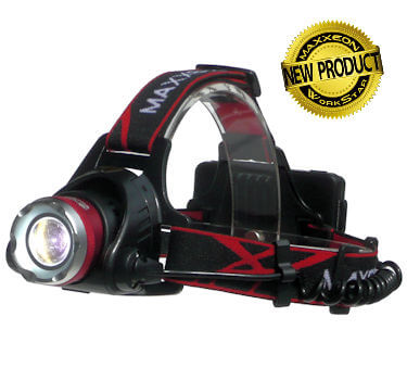 Maxxeon WorkStar 630 Technician's Rechargeable Headlamp (MXN00630)