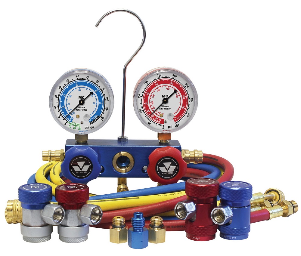 134A & 1234YF Dual Aluminum Gauge Set