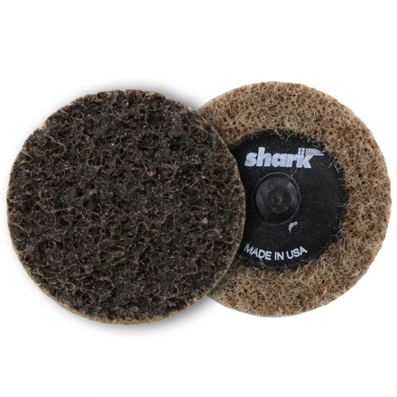Shark Industries  2 in Brown Coarse USA Surface Conditioning Discs