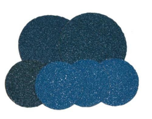 3 in. 36 Grit Blue Zirconia Mini Grinding Disc