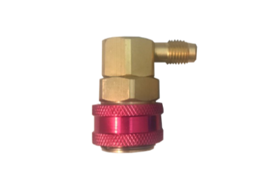 R1234Yf High Side Quick Coupler with 0.25 in. Male Fitting