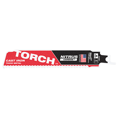Picture of Milwaukee Electric Tool MWK48-00-5261 6 in. Sawsall Torch 7TPI with Nitrus Carbide