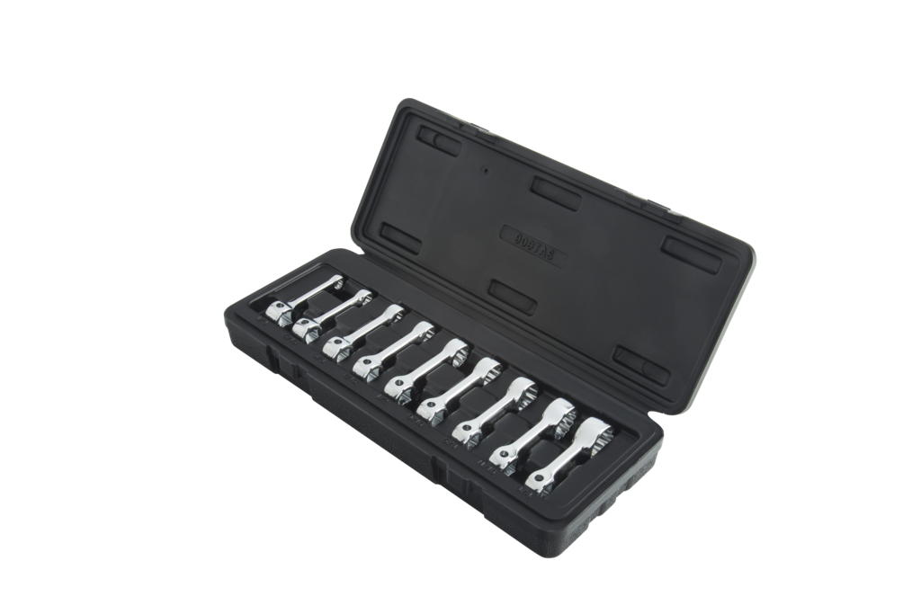Sunex Tool SU909TAS 0.37 in. Drive SAE Torque Adapter Set, 9 Piece