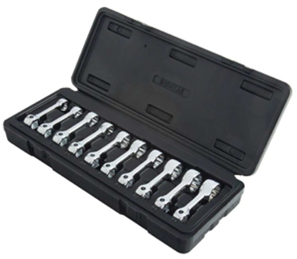Sunex Tool SU910MTAS 0.375 in. Drive Metric Torque Wrench Head Adapter Set, 10 Piece