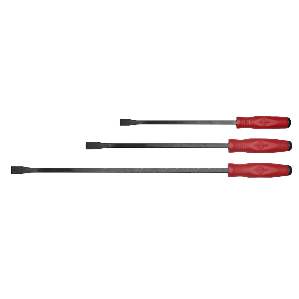 Ecodom Curved Capped Pry Bar Set - 3 Piece