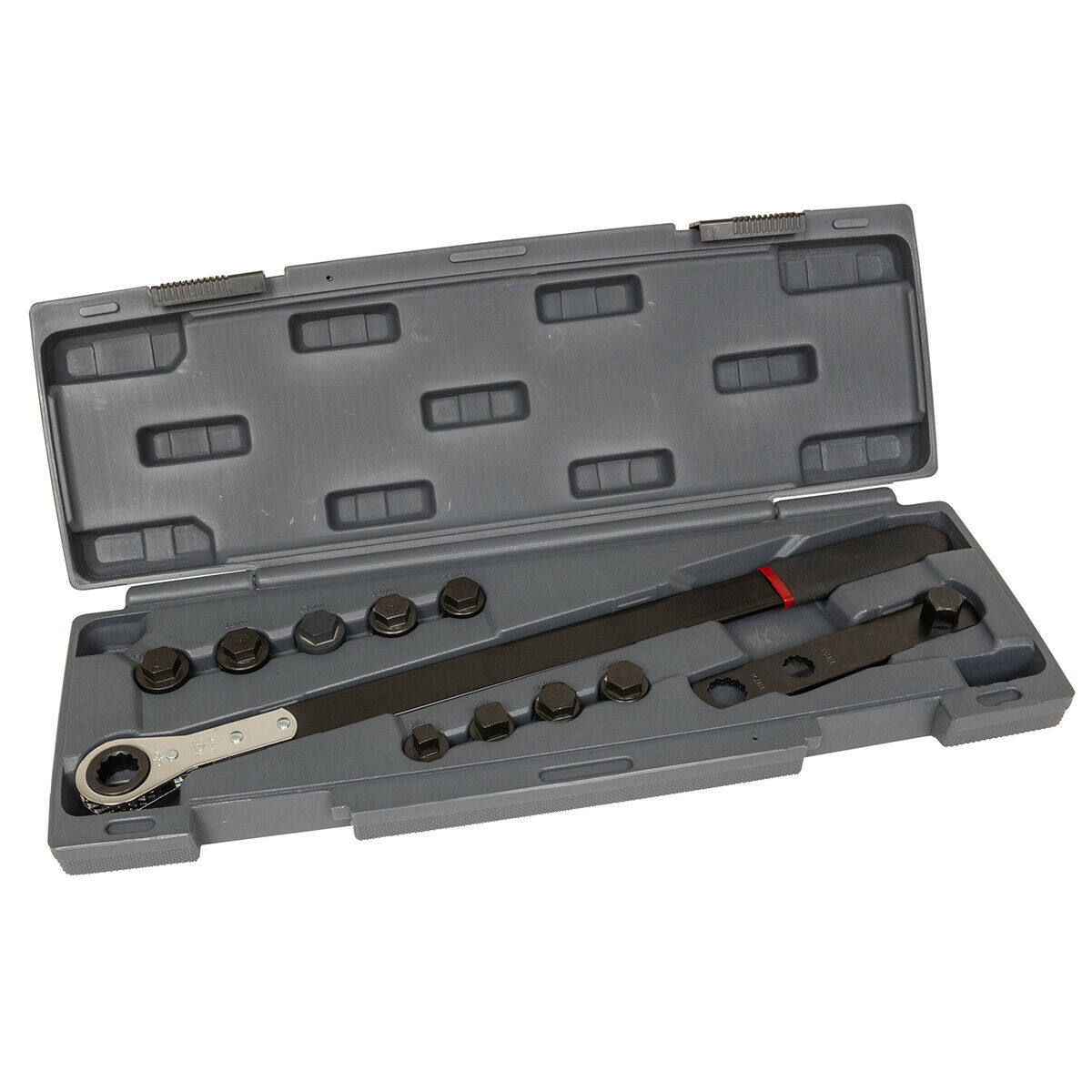 Serpentine Belt Tool Kit with Ratcheting Head - 11 Piece