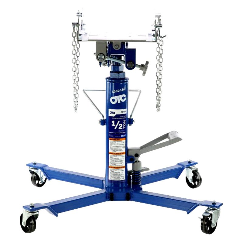 OTTJH10 1000 lbs Capacity High-Lift Hydraulic Transmission Jack