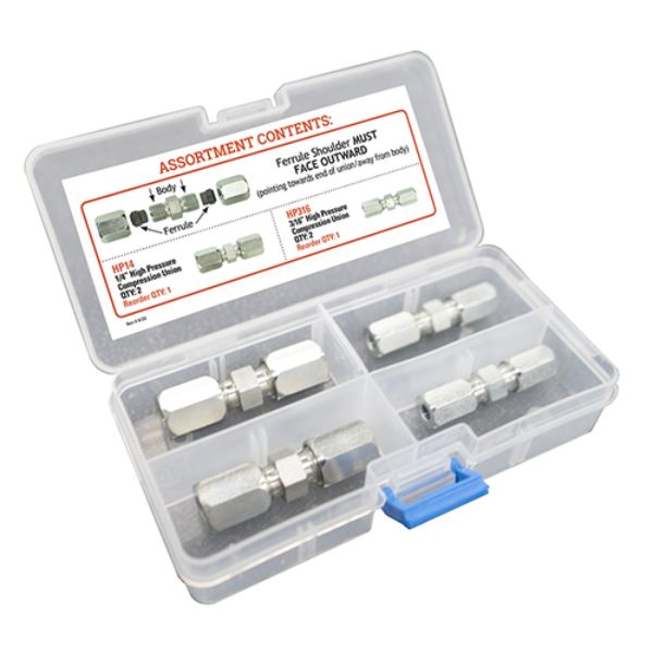 High Pressr Compression Union Assortment
