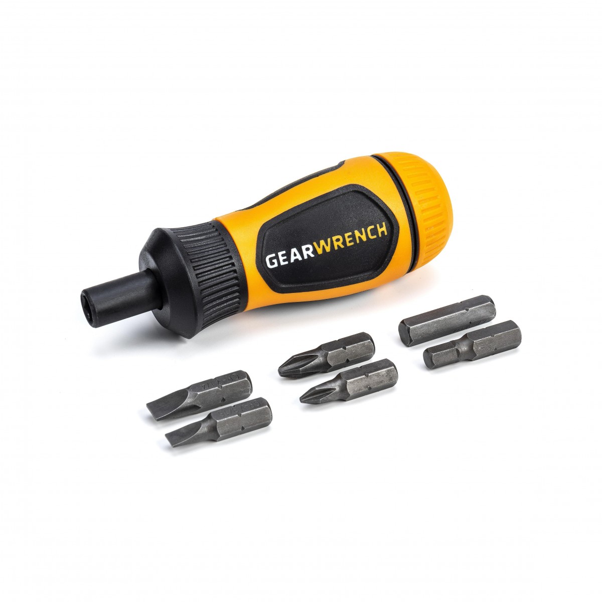 GEARWRENCH Multi Bit Driver Stubby Ratcheting 6 in 1 - 80061R