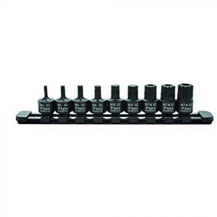 Astro Pneumatic 9 Piece 3/8 Drive Nano Impact Triple Square Socket Set (94409TS)
