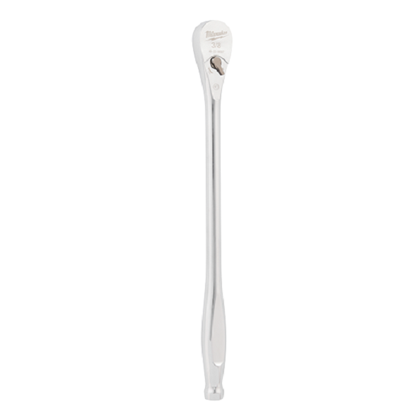 0.37 x 12 in. Drive Extended Ratchet - Chrome