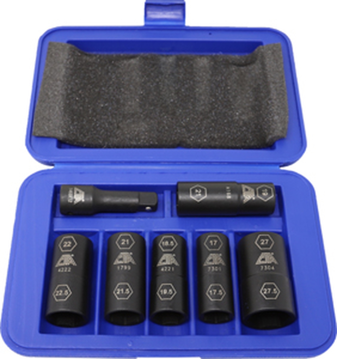 CTA CM7307 Flip Socket Set, Blue & Black - 7 Piece