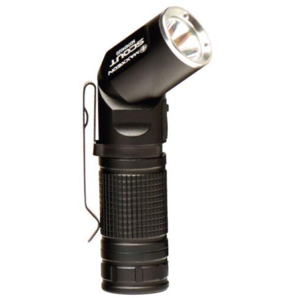 Picture of Maxxeon MNMXN04020 600 lm Scout Swivel Head Rechargeable Pocket Flashlight