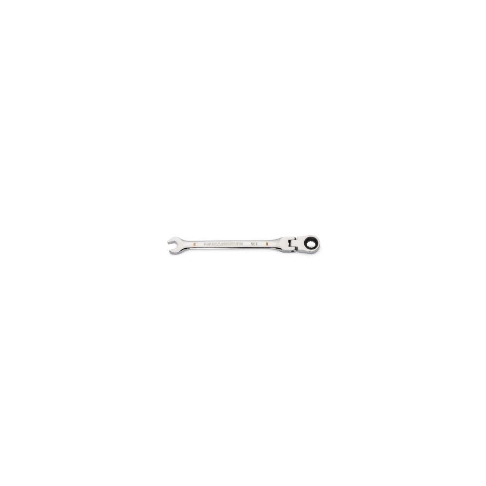 GEARWRENCH 8mm 90T 12 Point Flex Head Ratcheting Combination Wrench - 86708