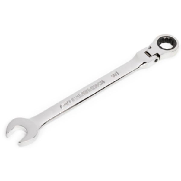 GEARWRENCH 16mm 90T 12 Point Flex Head Ratcheting Combination Wrench - 86716