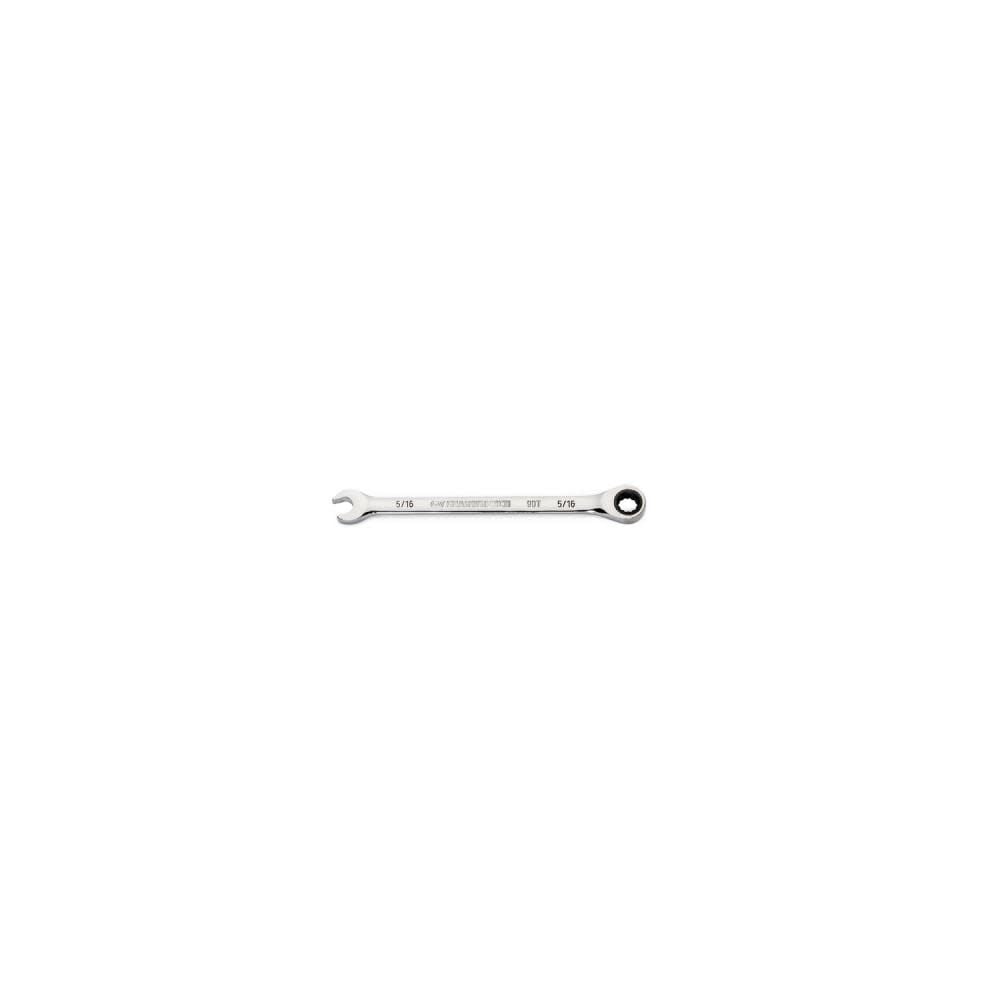 0.312 in. 12-Point Ratcheting Straight 90-Tooth Combination Wrench