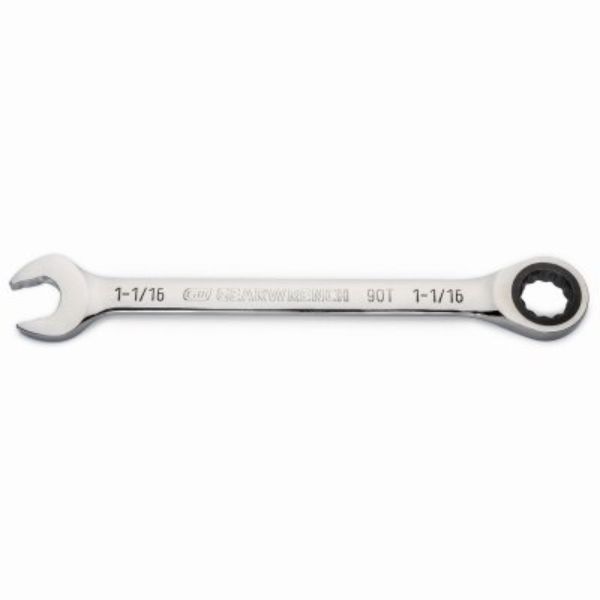 1.06 in. 12-Point Ratcheting 90-Tooth Combination Wrench