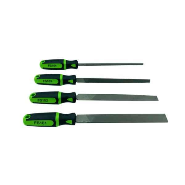 VIM Tools 4-Piece File Set, 12" OAL (FS100)