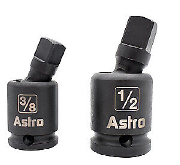0.38 in. & 0.5 in. Pinless Universal Joint Impact Adapter