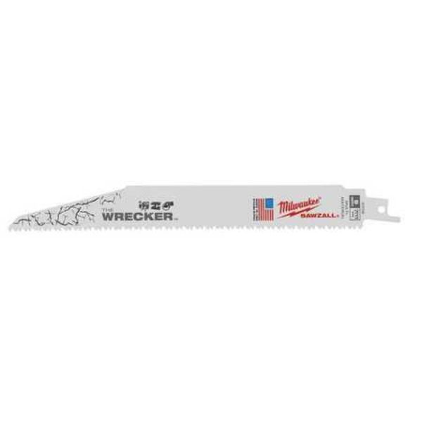 MWK48-00-5706 9 in. 0.636 TPI Wrecker Multi Material Sawzall Blade