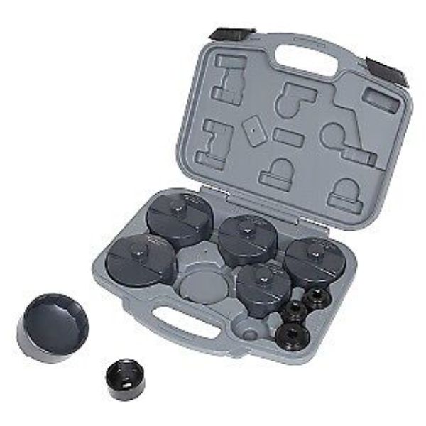 Filter Wrench & Socket Set - 10 Piece
