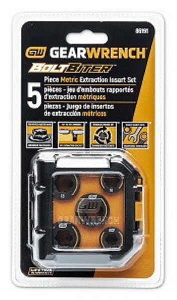 KD86191 Metric Bolt Biter Wrench Insert Set - 6 Piece