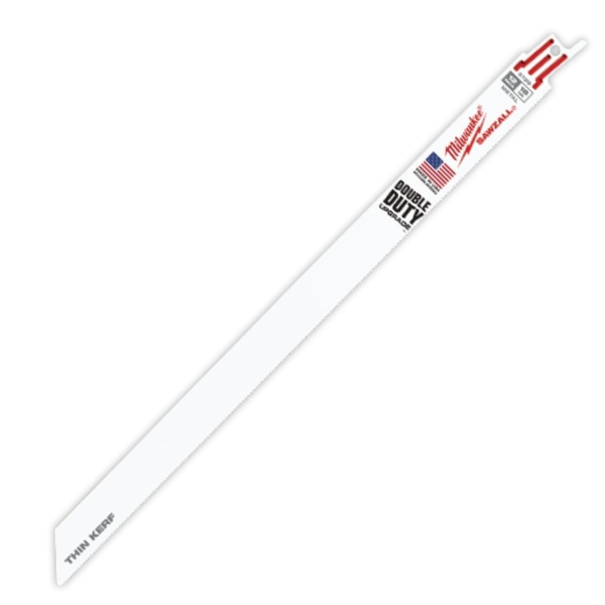 Milwaukee Tool MWK48-00-5189 12 in. 18 TPI Sawzall Blades - Pack of 5