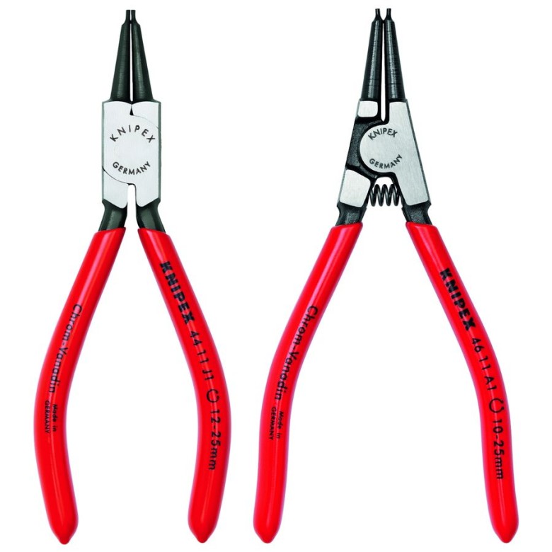 Polished Snap Ring Plier Set - 2 Piece