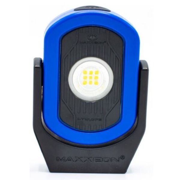 MNMXN00814 Cyclops USB Rechargeable LED WorkLight, 720 Lumens, Blue