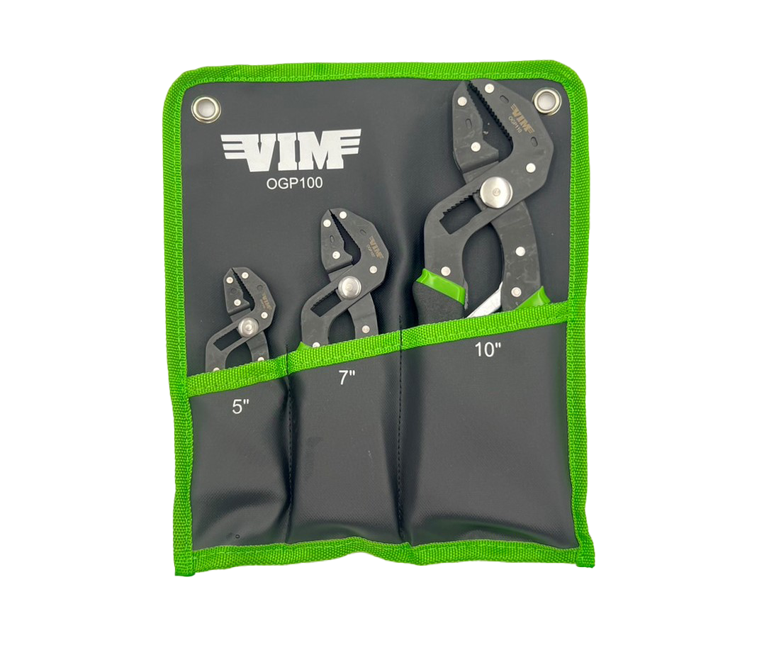 VMOGP100 Orca Grip Universal Plier Set - 3 Piece