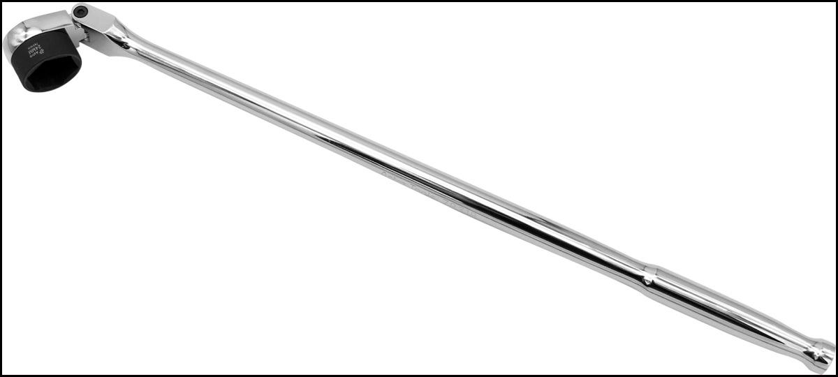 Astro Pneumatic Tools Extra-Long 18 Inch Flex Head Nano Socket Ratchet Wrench - 78318