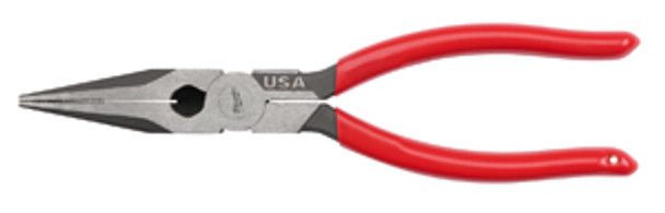 Milwaukee Tool MWKMT505 8 in. Long Nose Dipped Grip Pliers