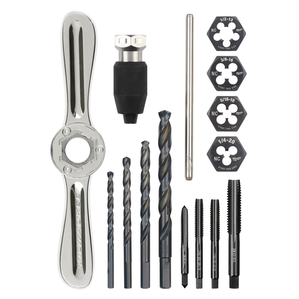MWK49-22-5602 SAE Tap & Die Set - 15 Piece