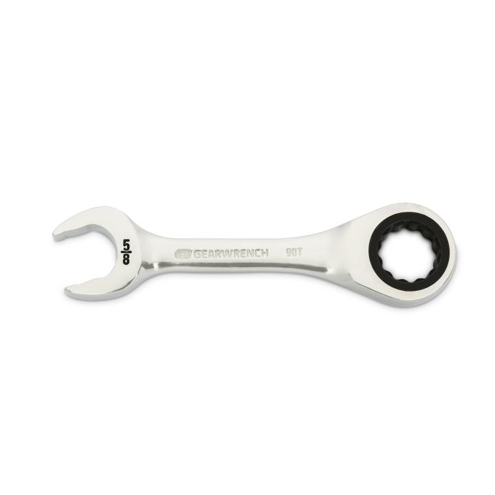 KD86855 0.62 in. 90 Tooth 12 Point Stubby Combination Ratcheting Wrench